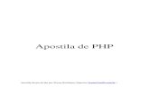 Apostila de PHP - etelg.com.br · PDF fileApostila de PHP Apostila desenvolvida por Bruno Rodrigues Siqueira( bruno@  )