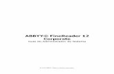 ABBYY® FineReader 12 Corporate · PDF fileABBYY FineReader 12 Corporate Guia do Administrador do Sistema 4 Requisitos da pasta de instalação administrativa 1. 750 MB de espaço