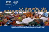 O desafio da alfabetização global - UNESDOC Databaseunesdoc.unesco.org/images/0016/001631/163170POR.pdf · Um perfil da alfabetização de jovens e adultos na metade da Década