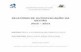 RELATÓRIO DE AUTOAVALIAÇÃO DA GESTÃO ... - farmacia rio_de_Gestão_2010-2014.pdf · PDF fileuniversidade federal de goiÁs faculdade de farmÁcia relatÓrio de autoavaliaÇÃo