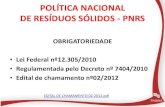 POLÍTICA NACIONAL DE RESÍDUOS SÓLIDOS - PNRSfile.abiplast.org.br/download/links/gilmar_do_amaral_apresentacao... · ou em parceria com os Estados, ... • 3.ABIA - Assoc. Bras.