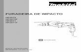 FURADEIRA DE IMPACTO -   de impacto hp2070 hp2070f hp2071 hp2071f dupla isolaÇÃo manual de instruÇÕes importante: leia antes de usar. 004284 · 2015-8-18