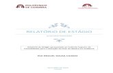 RELATóRIO DE ESTÁGIO - core.ac.uk · PDF fileQuadro 8 - Modelo alterado de Certificação Legal de Contas/Relatório de Auditoria .....37 . RELATÓRIO DE ESTÁGIO 1 | P á g i n