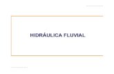 HIDRÁULICA FLUVIAL - Autenticação · PDF file4 Hidráulica Geral vs Hidráulica Fluvial • No actual contexto, a Hidráulica Fluvialé uma matéria de especia-lização que entronca