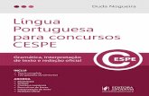 Lingua Portuguesa CESP DudaNogueira 16x23 · PDF fileINSS Polícia Rodoviária Federal DPU ... Crase Emprego do sinal indicativo de crase 5 ... Para fazer a análise,