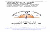 APOSTILA DE TEORIA MUSICAL 01 · PDF fileA velocidade da pulsação pode variar de música para música, ... Teoria Musical IMAIL: ranildope@bol.com.br 11 TOM, SEMITOM E SINAIS DE