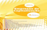Melhores Práticas das Empresas de Capitalização · PDF fileMelhores Práticas das Empresas de Capitalização 2 Apresentação Por deferência especial da Federação Nacional de