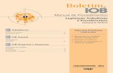 IOB - Legislação Trabalhista - nº 32/2014 - 2ª Sem · PDF fileManual de Procedimentos Legislação Trabalhista e Previdenciária Boletim j Boletim IOB - Manual de Procedimentos