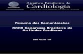 Resumo das Comunicações XXXII Congresso Brasileiro …sobrac.org/cbac2015/wp-content/uploads/2015/10/suplemento-2.pdf · Resumo das Comunicações ... Renato A. K. Kalil (RS) Ricardo