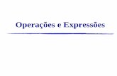 Operações e Expressões - Técnico LisboaP_C... · João Sousa – Miguel Pedro Silva Computação e Programação 2007 / 2008 2 Objectivos Exemplos detalhados de tipos numéricos