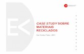 CASE STUDY SOBRE MATERIAIS · PDF fileLocal de aplicação -Fossa de Ensaios Construção de 2 camadas ... Materiais estudados ... Construção de trecho experimental Ensaios com o