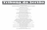 Tribuna do Sertão -  · PDF fileBahia, representada Sr. Ivan Fabrício Moura Silva, ... Art. 1º - Exonerar o advogado WELTON CAIRES GAMA, inscrito na OAB-BA sob o nº. 505-A,