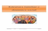 Estrutura familiar e dinâmica social · PDF fileTânia Pinho 11ºH Área de Integração Página 2 Conceito e relevância social do parentesco: O termo “família” é derivado