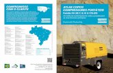 COMPROMISSO ATLAS COPCO COM O CLIENTE · PDF fileexperiência, a Atlas Copco é líder mundial no fornecimento de soluções para a produtividade industrial e inova sempre para ...