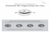 Portuguese Manual do Utilizador Sistema de segurança de · PDF file9.12 Definições dos interruptores DIP, Número de sensores ... de CO2 utilizam análise de ... com kits auxiliares