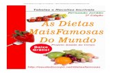 Visite Nossa Fan Page no Facebook  ...saudedocorpo.net/dietasfamosas/dietas_famosas.pdf · Capítulo 4 - Dieta Dukan ... 4.2.4 - Fase da Estabilização ...