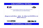 Apostila de LibreOffice Writer Writer.pdf · Macros ... O LibreOffice também é capaz de abrir e salvar arquivos em diversos formatos, inclusive em versões do Microsoft Office.