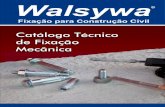 Catálogo Técnico de Fixação Mecânica - Portal AECweb · PDF fileMateriais para Alvenaria Bloco de concreto ... proporcional redução de sua resistência mecânica. ... Fixação