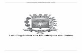 Lei Orgânica do Município de Jalesjales.sp.gov.br/wp-content/uploads/2017/09/leiorg.pdf · VIII - Elaborar o seu Plano Diretor de Desenvolvimento Integrado; IX - Estabelecer normas