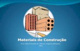 Prof. Aline Fernandes de Oliveira, Arquiteta Urbanista 2010 · PDF fileA adição de agregado miúdo à pasta, no caso das argamassas de cimento, é ... Sofre influencia da coesão