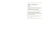 Modelos de inventarios (Winqsb) · PDF fileModelos de inventarios (Winqsb) Programa Winqsb ITS Inventory Theory and System Dr. Primitivo Reyes Aguilar / sept. 2009