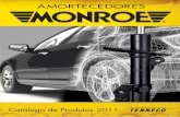 Catálogo de Produtos 2011 - Manual do Automó · PDF fileCatálogo de Produtos 2011. Amortecedores Monroe, presentes nas principais montadoras. AUDI BMW CADILLAC CHRYSLER DAEWOO DODGE