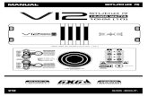 MANUAL V12 BORNES - Studio R / Nashville - AudioDiretostudior.com.br/manv12.pdf · 1.1 Guarde este manual para consultas futuras. 1.2 Siga todas as instruções impressas no chassi
