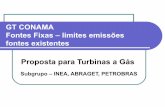 Proposta para Turbinas a Gás - mma.gov.brmma.gov.br/...SetorTurbinasGas_GlendaRangelRodrigues_Petrobras.pdf · Os principais controles de emissão de NOx em turbina a gás são: