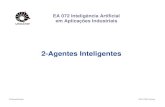 2-Agentes Inteligentes - UNICAMPgomide/courses/EA072/transp/EA072Agent… · 2.1 Agentes Inteligentes Agentes são sistemas que: – aumentam capacidade de resolver problemas –