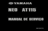 NEO AT115 - encontrapeca | Peças online - Catálogo de · PDF file · 2016-05-27PREFÁCIO Este manual foi elaborado pela YAMAHA MOTOR DA AMAZÔNIA LTDA., exclusivamente para uso