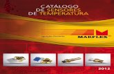 Catálogo de Sensores de Temperatura - Marflex Catálogo de Sensores de Temperatura - Marflex Empresa É uma das mais respeitadas empresas de autopeças do mercado de reposição do