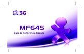 Introdução · Introdução O modem USB ZTE MF645 é um modem USB 3G que suporta múltiplos modos de operação e é compatível com redes GSM/ GPRS/ UMTS…