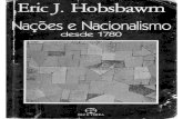 ayanrafael.files.wordpress.com · Eric J. Hobsbawm açôes e Nacionalismo desde 1780 PAZ E TERRA . nacionalismo, os conflitos do fim do século apontam para um ... Hobsbawm o Seu