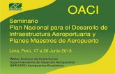 OACI INFRAERO Brasil _ Walt… · A. Resolución 153/ANAC (aprovación PDIR) B. RBAC 154/ANAC (Proyecto Aeródromo) C. Portaria 256 DECEA (Obstáculos) D. ICA 11-3 y ICA 63-19 DECEA