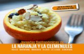 Jornadas Gastronómicas de La NaraNJa y La … BAR MINGO C/ Ancha, 25 658 910 984 MENÚ Entrantes: • Ensalada de bacon con frutos secos, naranjas y vinagreta de Clemenules • Queso