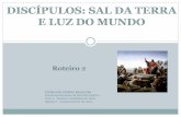 FEDERAÇÃO ESPÍRITA BRASILEIRA - febnet.org.br · Texto evangélico Vós sois o sal da terra; e se o sal for insípido, com que se há de salgar? Para nada mais presta senão para