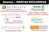 Amway MARCAS EXCLUSIVAS - Negócio MMN | …negociommn.com.br/wp-content/uploads/2017/03/Primeiro...2 Kits SAL S=Sabão em Pó A=Alvejante L=LOC Multiuso + 2 Kits Hig. Bucal Pasta