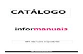 CATÁLOGO - informanuais.files.wordpress.com · Funcionamento e conservação dos equipamentos, materiais e pro-dutos do serviço de lavandaria/ rouparia