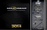 4 componentes para diferenciais€¦ ·  · 2017-04-214 componentes para diferenciais 5 >> COROAS E PINHÕES MAX GEAR Coronas y piñones Max Gear/ Max Gear ring gears ... MX8002