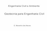 Engenharia Civil e Ambiente - Técnico Lisboa - Autenticação · Geotecnia para Engenharia Civil 15-Movimento da água no solo e num maciço rochoso