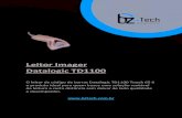Leitor Imager Datalogic TD1100 - Bz Tech · Reader Labeling ... on other than the designated Datalogic Product will be a materi al breach of this ... End User shall pay Datalogic