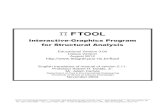 FTOOL - PROGETTAZIONE COSTRUZIONI IMPIANTI force influence line ... tion of critical load-train positions along influence lines and of internal force envelops with FTOOL (PDF format,