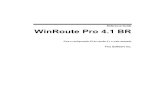 WinRoute Pro 4 1 BR - ABUSAR - Associação Brasileira ... WinRoute Pro 4.1 BR Reference Guide Caro cliente, Obrigado por adquirir/avaliar o WinRoute Pro. A Tiny Software, empresa