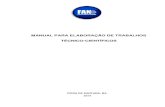 MANUAL PARA ELABORAÇÃO DE TRABALHOS …edsonjosen.dominiotemporario.com/doc/Manual Trabalhos Academicos... · Manual para elaboração de trabalhos técnico ... 6022/2003); Elaboração