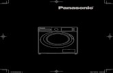 Instruções de Operação LAVADORA SECADORA§ões de Operação LAVADORA SECADORA Muito obrigado por comprar a Máquina de Lavar da Panasonic Antes de operar esta unidade, leia estas