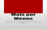 Mais por Menos - armandocastro.com.brarmandocastro.com.br/wp-content/uploads/2017/05/Ebook28.pdf · Armando Machado Castro Filho Chrisane Oliveira Barros ... (IFMA, SENAI, Federação