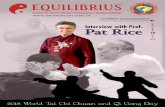 www taichichuan com br€¦ ·  N U M B E R 18 M A Y 2018 EQUILIBRIUS® Quarterly Newsletter Yang FAMILY Tai Chi Chuan ☯