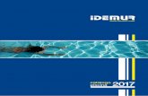 catálogo piscina - Idemur.com - Mayorista del Agua€¦ · catálogopiscina 2017 3 Todos los skimmers de la gama tienen tratamiento UV en las partes que no quedan enterradas. Caudal