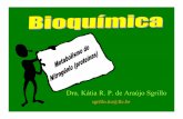 Dra. Kátia R. P. de Araújo Sgrillo · importantes: o pool de aminoacidos e o tunorver de proteínas. Fontes e destinos dos aminoácidos Os aminoácidos liberados pela ... Pool de