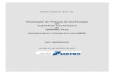 Declaração de Práticas de Certificação da Autoridade ... · PDF fileDPC SERPROACF Versão 5.0 Página 1 de 56 Declaração de Práticas de Certificação da Autoridade Certificadora
